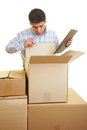 royalty-free-stock-photography-counting-items-image10389527 Man Looking in Box